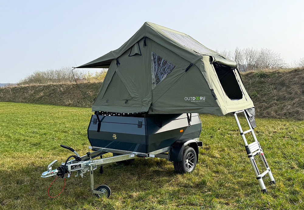 OnSite Pure Dachzelt-Anhänger + Dachzelt Compact
