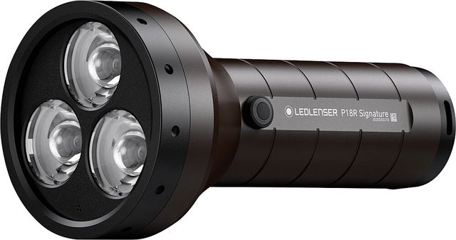 Torcia LEDLENSER P18R Signature Espresso Box colore marrone