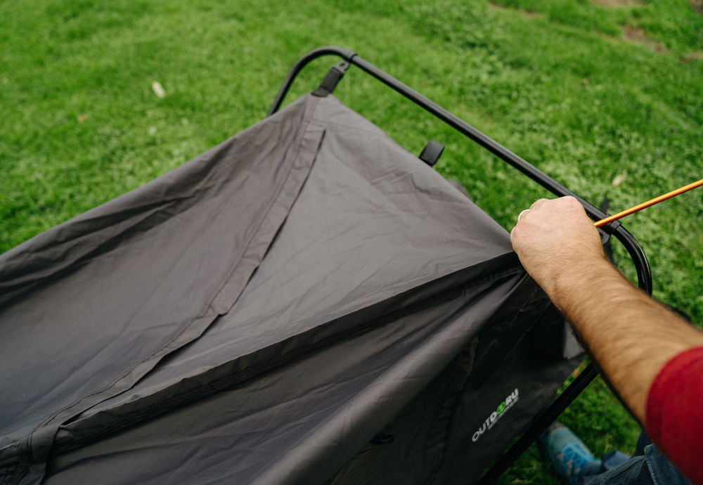 OnSite bicycle trailer tent