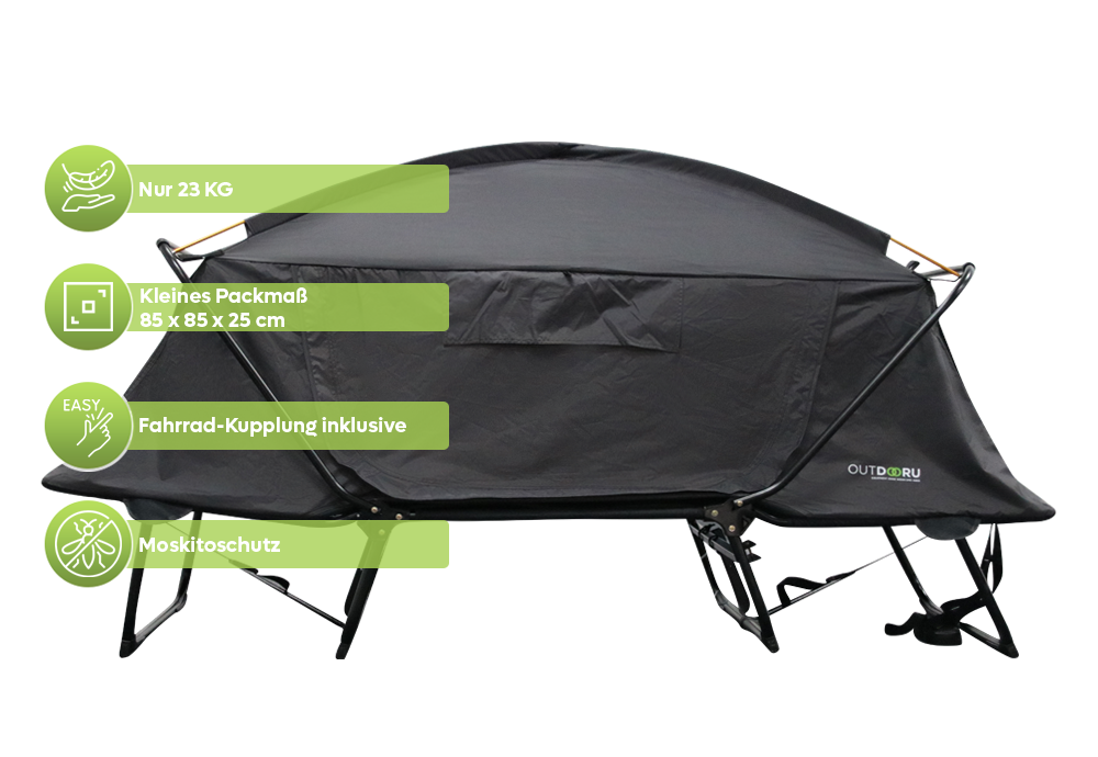 OnSite bicycle trailer tent