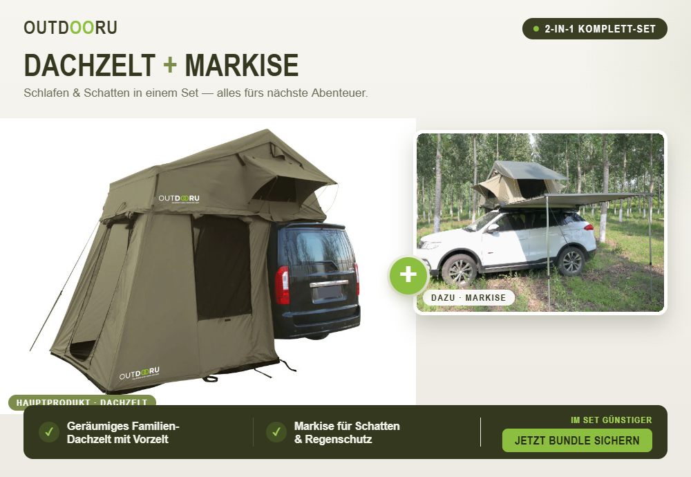 Family + Markise - grün - (Bundle)