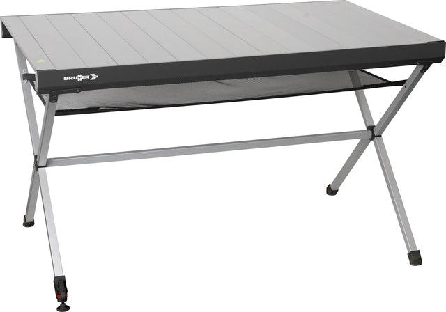 Table Brunner Titanium Axia 4 aluminum color light gray